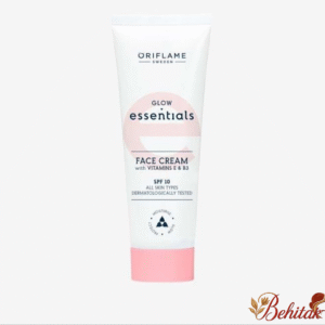 کرم مرطوب کننده صورت ویتامینه اسنشیالز گلو با SPF10