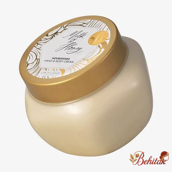 کرم دست و بدن مغذی شیر و عسل گلد - تصویر 1