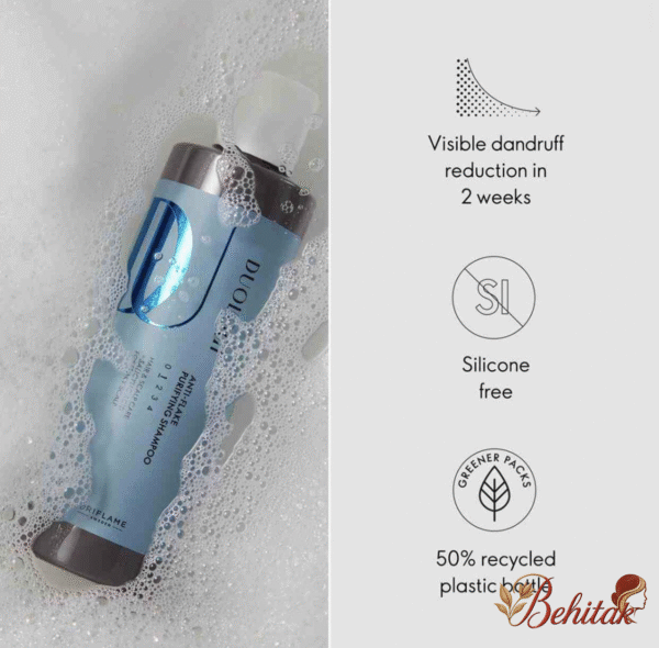 شامپو ضد شوره و ضدپوسته مو دئولوگی - تصویر 4