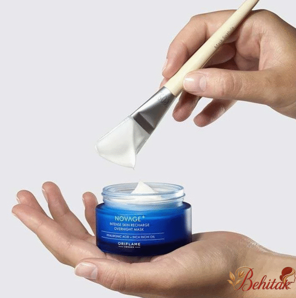 ماسک صورت شب اینتنس اسکین ریشارژ نوایج پلاس - تصویر 4