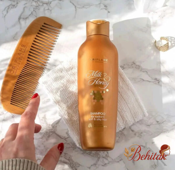 شامپو تغذیه کننده شیر و عسل - تصویر 2
