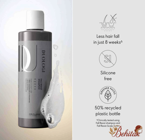 شامپو ضدریزش و تقویت کننده مو دئولوگی - تصویر 3