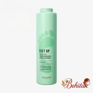پودر خوشبو کننده ضد تعریق پا با رایحه لیمو و خاک رس فیت آپ